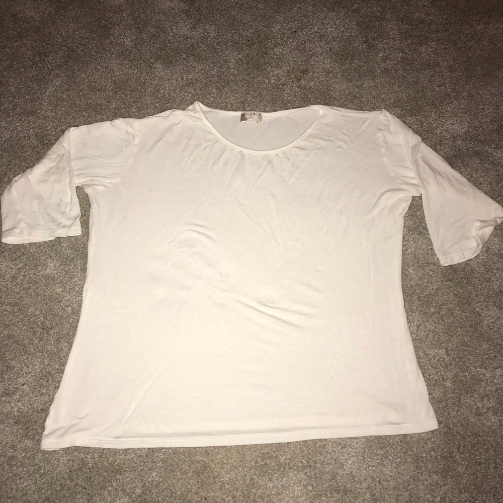 White under shirt